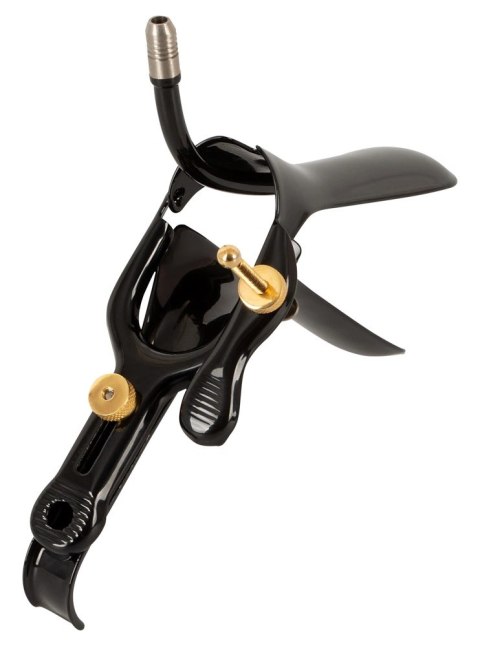 Fetish Collection Speculum z rurką na płyn, stal nierdzewna, czarny 15cm Fetish Collection Speculum z rurką na płyn, stal nierdzewna, czarny 15cm