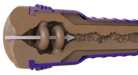 Fleshlight Boost Blast Dark - model z funkcją regulacji podciśnienia, brązowy Fleshlight Boost Blast Dark - model z funkcją regulacji podciśnienia, brązowy
