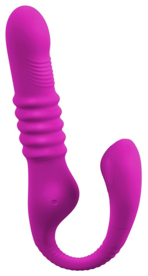 Javida Strap-On Fioletowy 3-funkcyjny, wodoodporny model silikonowy Javida Strap-On Fioletowy 3-funkcyjny, wodoodporny model silikonowy