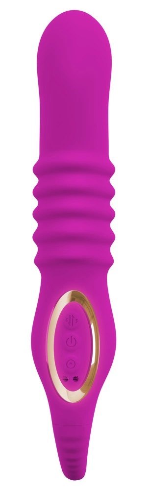 Javida Strap-On Fioletowy 3-funkcyjny, wodoodporny model silikonowy Javida Strap-On Fioletowy 3-funkcyjny, wodoodporny model silikonowy