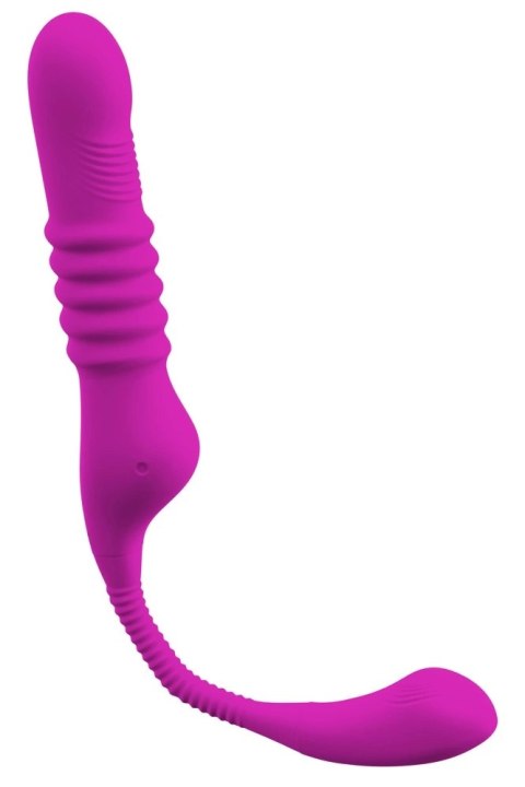 Javida Strap-On Fioletowy 3-funkcyjny, wodoodporny model silikonowy Javida Strap-On Fioletowy 3-funkcyjny, wodoodporny model silikonowy