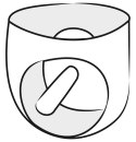Late X Slipy lateksowe z anatomicznym elementem czarne M/L