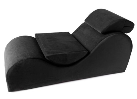 Liberator Esse - Leżanka relaksacyjna czarna, ergonomiczna, 162 cm Liberator Esse - Leżanka relaksacyjna czarna, ergonomiczna, 162 cm