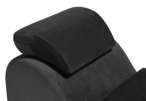 Liberator Esse - Leżanka relaksacyjna czarna, ergonomiczna, 162 cm Liberator Esse - Leżanka relaksacyjna czarna, ergonomiczna, 162 cm