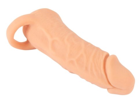 Nature Skin Medium - System 2w1 Przedłużający i Intymny Rękaw TPE 18,5 cm Nature Skin Medium - System 2w1 Przedłużający i Intymny Rękaw TPE 18,5 cm