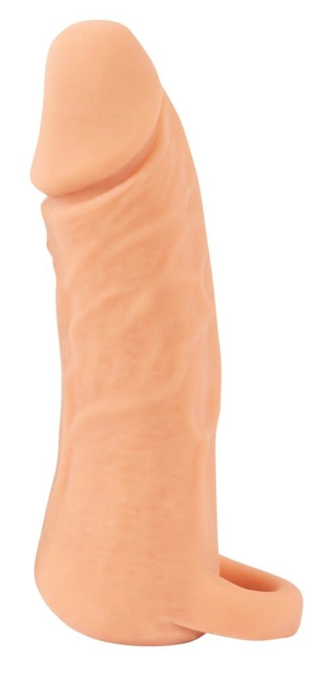 Nature Skin Medium - System 2w1 Przedłużający i Intymny Rękaw TPE 18,5 cm Nature Skin Medium - System 2w1 Przedłużający i Intymny Rękaw TPE 18,5 cm