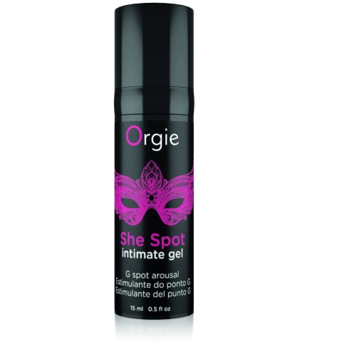 Orgie She Spot żel stymulujący z efektem wibracji 15 ml Orgie She Spot żel stymulujący z efektem wibracji 15 ml