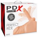 PDX Plus Perfect Ride Light - anatomiczny tors męski, ruchomy element, 33 cm