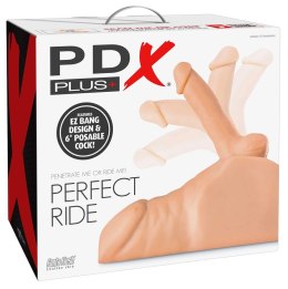 PDX Plus Perfect Ride Light - anatomiczny tors męski, ruchomy element, 33 cm
