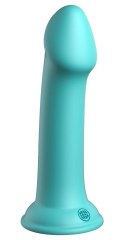 Pipedream Dillio Platinum Big Hero 17,2 cm silikonowy model turkusowy