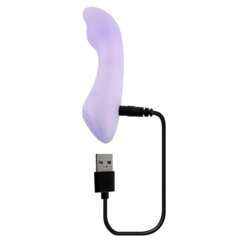 Playboy Euphoria - Wibrator silikonowy z zakrzywionym trzonem, 7 trybow Playboy Euphoria - Wibrator silikonowy z zakrzywionym trzonem, 7 trybow
