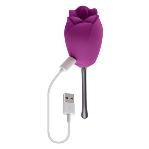 Playboy Pleasure Petal - silikonowy model z ruchomą głowką, 9 trybow Playboy Pleasure Petal - silikonowy model z ruchomą głowką, 9 trybow