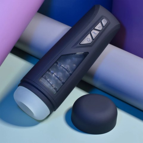 Playboy Pleasure Pursuit - Maszyna intymna z okienkiem i wibracjami USB Playboy Pleasure Pursuit - Maszyna intymna z okienkiem i wibracjami USB