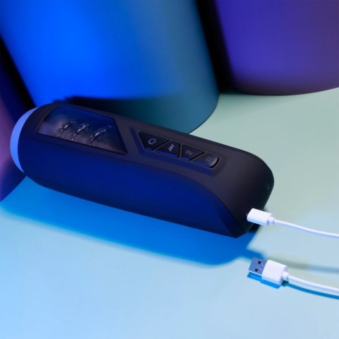 Playboy Pleasure Pursuit - Maszyna intymna z okienkiem i wibracjami USB Playboy Pleasure Pursuit - Maszyna intymna z okienkiem i wibracjami USB
