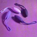 Playboy Pleasure Put In Work - Zestaw 4 kulek Kegla, stal, silikon, rożowy
