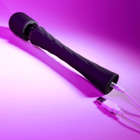 Playboy Pleasure Royal - silikonowy model z 10 trybami pracy, fioletowy Playboy Pleasure Royal - silikonowy model z 10 trybami pracy, fioletowy