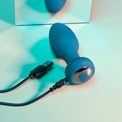 Playboy Pleasure Spinning Tail - Zdalna wtyczka silikonowa, 7 trybow Playboy Pleasure Spinning Tail - Zdalna wtyczka silikonowa, 7 trybow