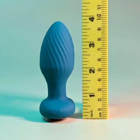 Playboy Pleasure Spinning Tail - Zdalna wtyczka silikonowa, 7 trybow Playboy Pleasure Spinning Tail - Zdalna wtyczka silikonowa, 7 trybow
