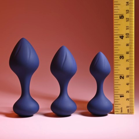 Playboy Pleasure Tail Trainer - Zestaw silikonowych korkow 3 rozmiary Playboy Pleasure Tail Trainer - Zestaw silikonowych korkow 3 rozmiary