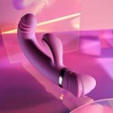 Playboy Pleasure Tap That - wibrator punktu G z funkcją stukania, fioletowy