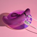 Playboy Pleasure Tap That - wibrator punktu G z funkcją stukania, fioletowy