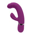Playboy Pleasure Tap That - wibrator punktu G z funkcją stukania, fioletowy