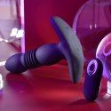 Playboy Pleasure Trust - Plug aksamitny, 10 trybow, pilot bezprzewodowy