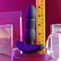 Playboy Pleasure Trust - Plug aksamitny, 10 trybow, pilot bezprzewodowy
