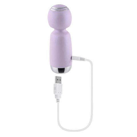 Playboy Royal Mini - kompaktowy wibrator 10 trybow, silikon, USB Playboy Royal Mini - kompaktowy wibrator 10 trybow, silikon, USB