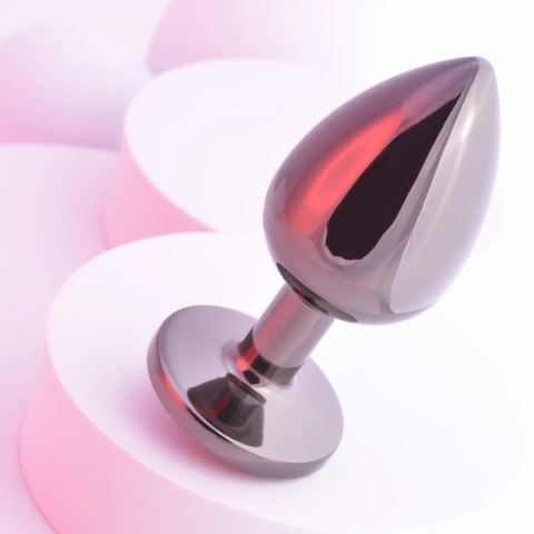 Playboy Tux Aluminium - duży korek intymny z motywem kroliczka Playboy Tux Aluminium - duży korek intymny z motywem kroliczka