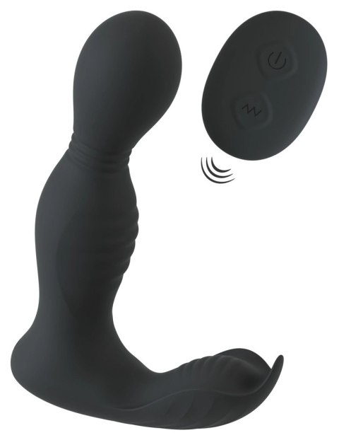 Rebel RC Prostate Massager - Głowka Obrotowa, 9 Trybow, Pilot, Czarny Rebel RC Prostate Massager - Głowka Obrotowa, 9 Trybow, Pilot, Czarny