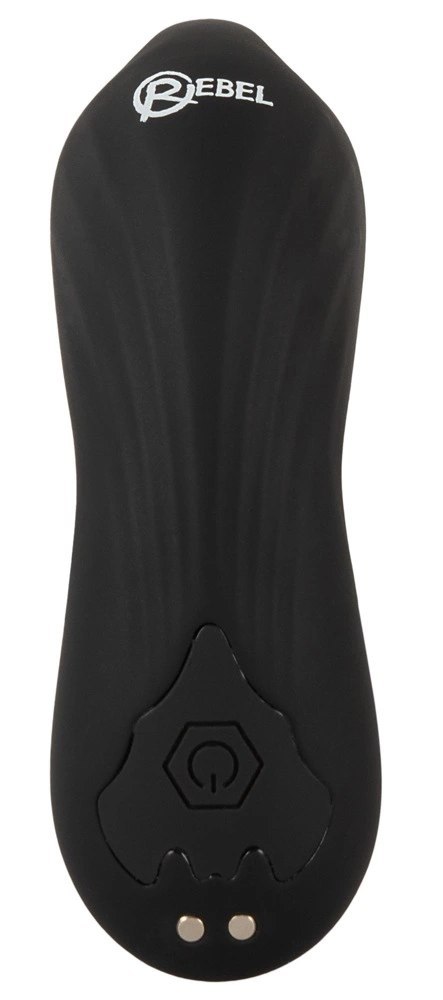 Rebel RC Prostate Massager - Głowka Obrotowa, 9 Trybow, Pilot, Czarny Rebel RC Prostate Massager - Głowka Obrotowa, 9 Trybow, Pilot, Czarny