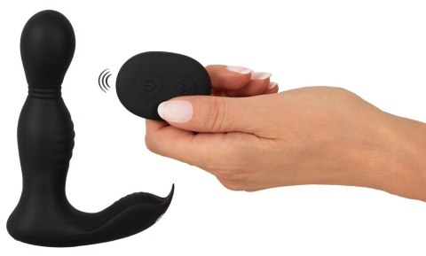 Rebel RC Prostate Massager - Głowka Obrotowa, 9 Trybow, Pilot, Czarny Rebel RC Prostate Massager - Głowka Obrotowa, 9 Trybow, Pilot, Czarny