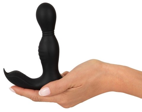 Rebel RC Prostate Massager - Głowka Obrotowa, 9 Trybow, Pilot, Czarny Rebel RC Prostate Massager - Głowka Obrotowa, 9 Trybow, Pilot, Czarny