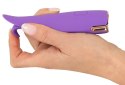 Skyn Caress Fioletowy 13,3 cm - Stymulator z podwojną końcowką