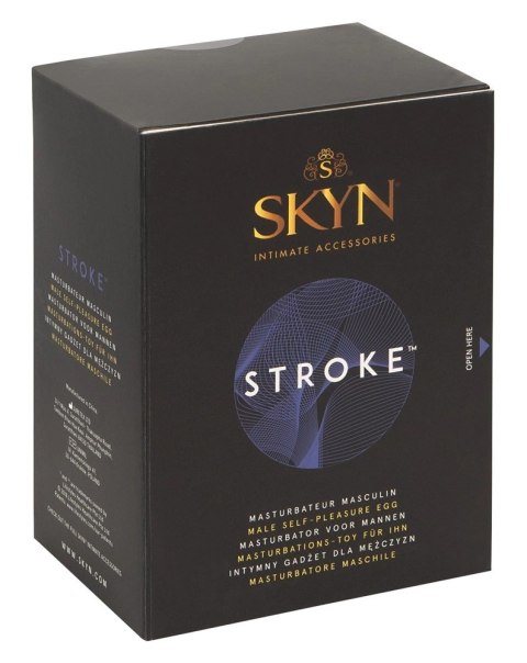 Skyn Stroke - ręczny system intymny, wielokrotnego użytku, elastyczny Skyn Stroke - ręczny system intymny, wielokrotnego użytku, elastyczny