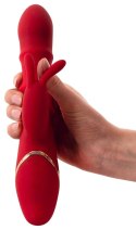You2Toys Podwojny Wibrator Kroliczek 3 Ruchome Pierścienie Wodoodporny
