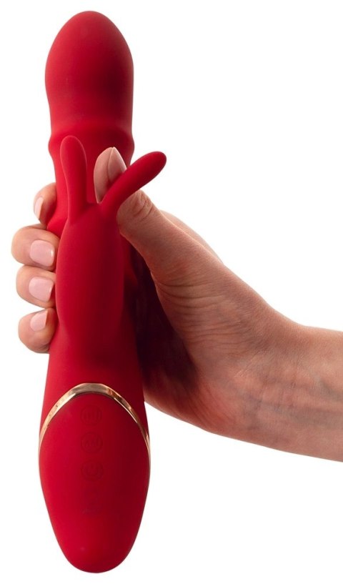 You2Toys Podwojny Wibrator Kroliczek 3 Ruchome Pierścienie Wodoodporny You2Toys Podwojny Wibrator Kroliczek 3 Ruchome Pierścienie Wodoodporny