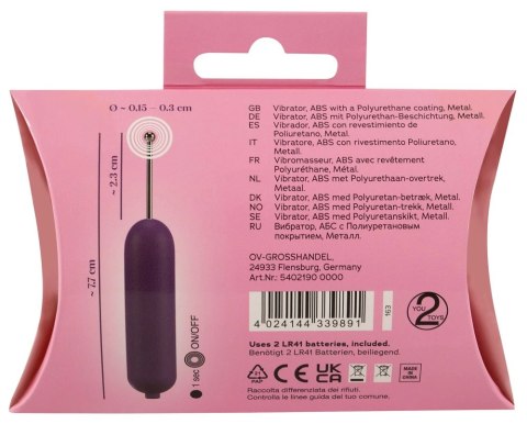 You2Toys Spot-on Clit Vibrator mini precyzyjny metalowy 7,7 cm You2Toys Spot-on Clit Vibrator mini precyzyjny metalowy 7,7 cm
