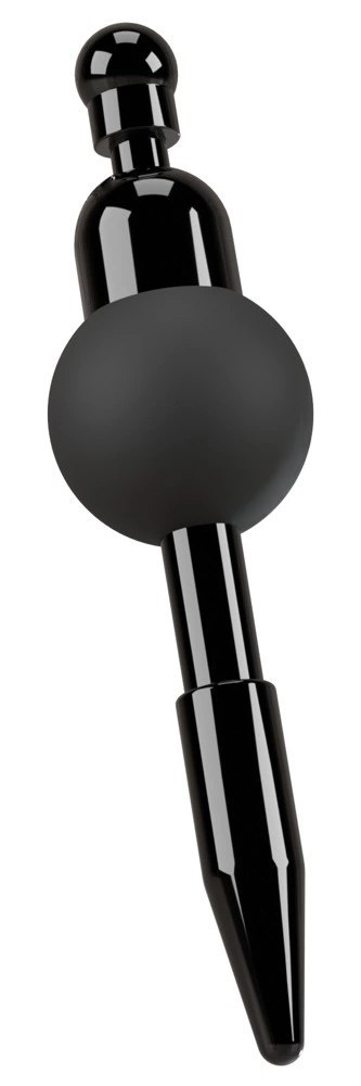 You2Toys Wibrujący plug intymny 8mm silikonowy czarny You2Toys Wibrujący plug intymny 8mm silikonowy czarny