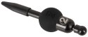 You2Toys Wibrujący plug intymny 8mm silikonowy czarny