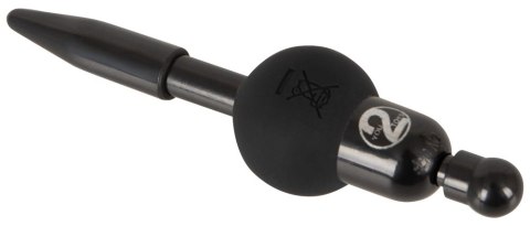 You2Toys Wibrujący plug intymny 8mm silikonowy czarny You2Toys Wibrujący plug intymny 8mm silikonowy czarny