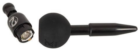 You2Toys Wibrujący plug intymny 8mm silikonowy czarny You2Toys Wibrujący plug intymny 8mm silikonowy czarny