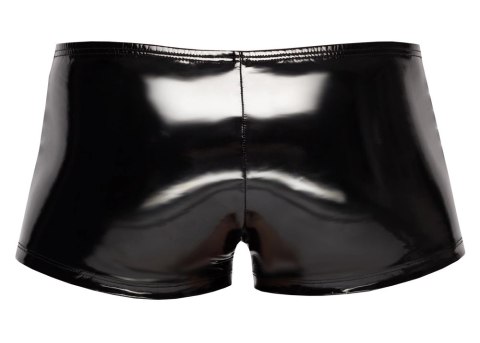 Black Level Bokserki Męskie Winylowe Zamek Biker M Czarny Black Level Bokserki Męskie Winylowe Zamek Biker M Czarny