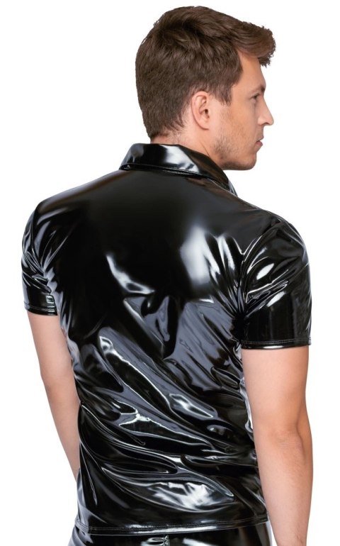 Black Level Polo Czarna Koszulka Męska Połysk S Dopasowana Black Level Polo Czarna Koszulka Męska Połysk S Dopasowana