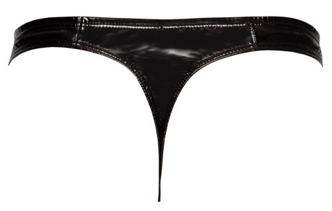 Black Level Stringi Męskie Czarny Połysk Rozmiar M Black Level Stringi Męskie Czarny Połysk Rozmiar M