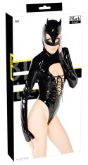 Black Level Body Czarne Sznurowane z Maską Uszy L Połysk