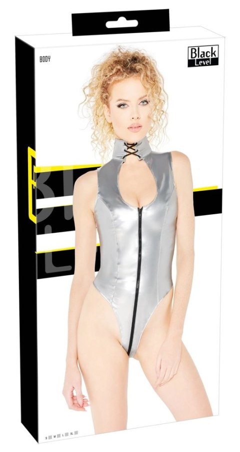Black Level Body Srebrne z Dwukierunkowym Zamkiem M Black Level Body Srebrne z Dwukierunkowym Zamkiem M