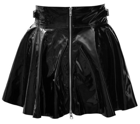 Black Level Spodnica Winylowa Krotka Czarna XL, powłoka PU Black Level Spodnica Winylowa Krotka Czarna XL, powłoka PU
