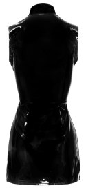 Black Level Sukienka Mini z Dwukierunkowym Zamkiem, Czarna XL